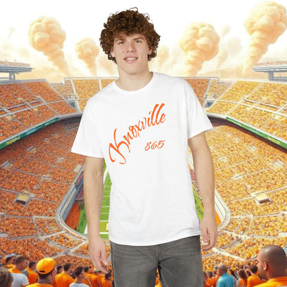 Knoxville 865 Vintage Script T-Shirt, Super Soft T-Shirt