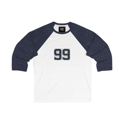 Unisex Baseball Tee with 99 Design - Casual Sportswear, Game Day Top, Gift for Baseball Fans, Retro Style Shirt, Everyday Wear
