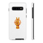 Victory Themed Stylish Phone Case - Tough Cases with Peace Sign Design, Customizable Phone Covers, Gift for Tojan Fans, Trendy Accessories