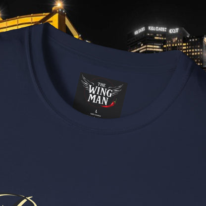 Pittsburgh Softstyle Tee, Unisex Graphic T-Shirt, Casual Wear, Sports Fan Apparel, Gift for Him/Her