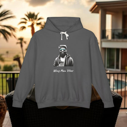 Unisex Wingman Vibes Hoodie, Casual Style Sweatshirt, Perfect Gift for Friends, Lightweight Hoodie for Everyday Wear
