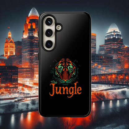 Phone Case, The Jungle Tough Phone Case for Football Fans, Friend Gift, Football Fan Accessories, Custom Phone Cover, Sports Team