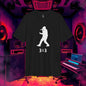 313 Rapper Silhouette Tee — Detroit Hip Hop T-Shirt
