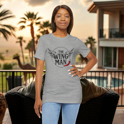 The Wing Man T-Shirt — Funny BBQ & Hot Wing Lover Tee