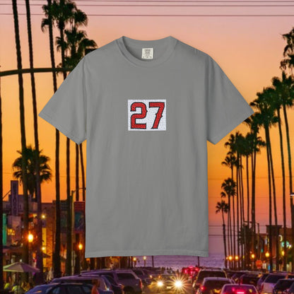 Legends #27 T-Shirt - Perfect Gift for Sports Fans, Baseball Fans, Vintage Style, Everyday Wear, Casual Outfit