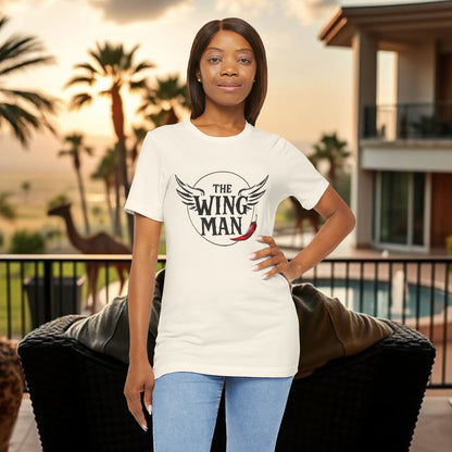 The Wing Man T-Shirt — Funny BBQ & Hot Wing Lover Tee