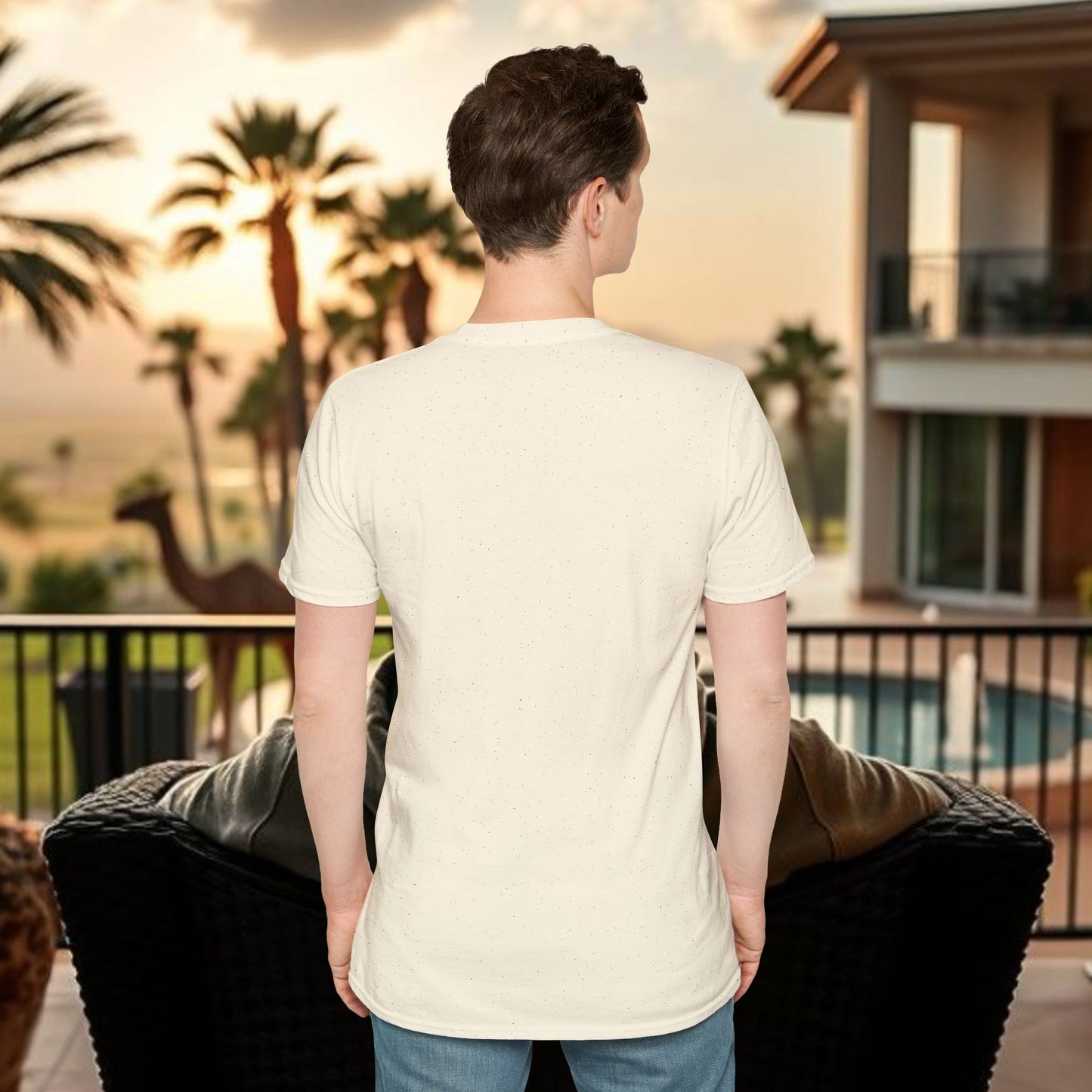 Beer & Wings Unisex Softstyle T-Shirt, Casual Gift for BBQ Lovers, Fun Drink Shirt, Summer Party Apparel, Unique Gift for Foodies