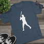 Baseball Stars Silhouette Tee - #13 on the Back, Baseball Legends, Soft Style Tri-Blend T-Shirt Perfect for Gameday