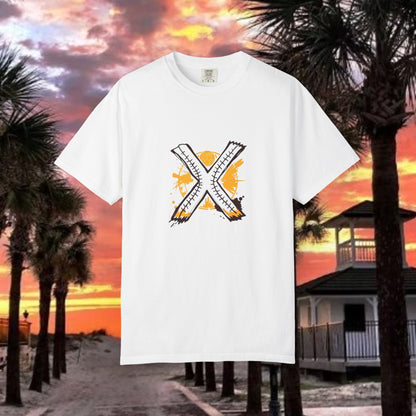 Xander Fan Unisex Garment-Dyed T-Shirt with Fun Graphics | Casual Wear, Gift for Friends, Padres Gameday, Trendy Outfit, Street Style