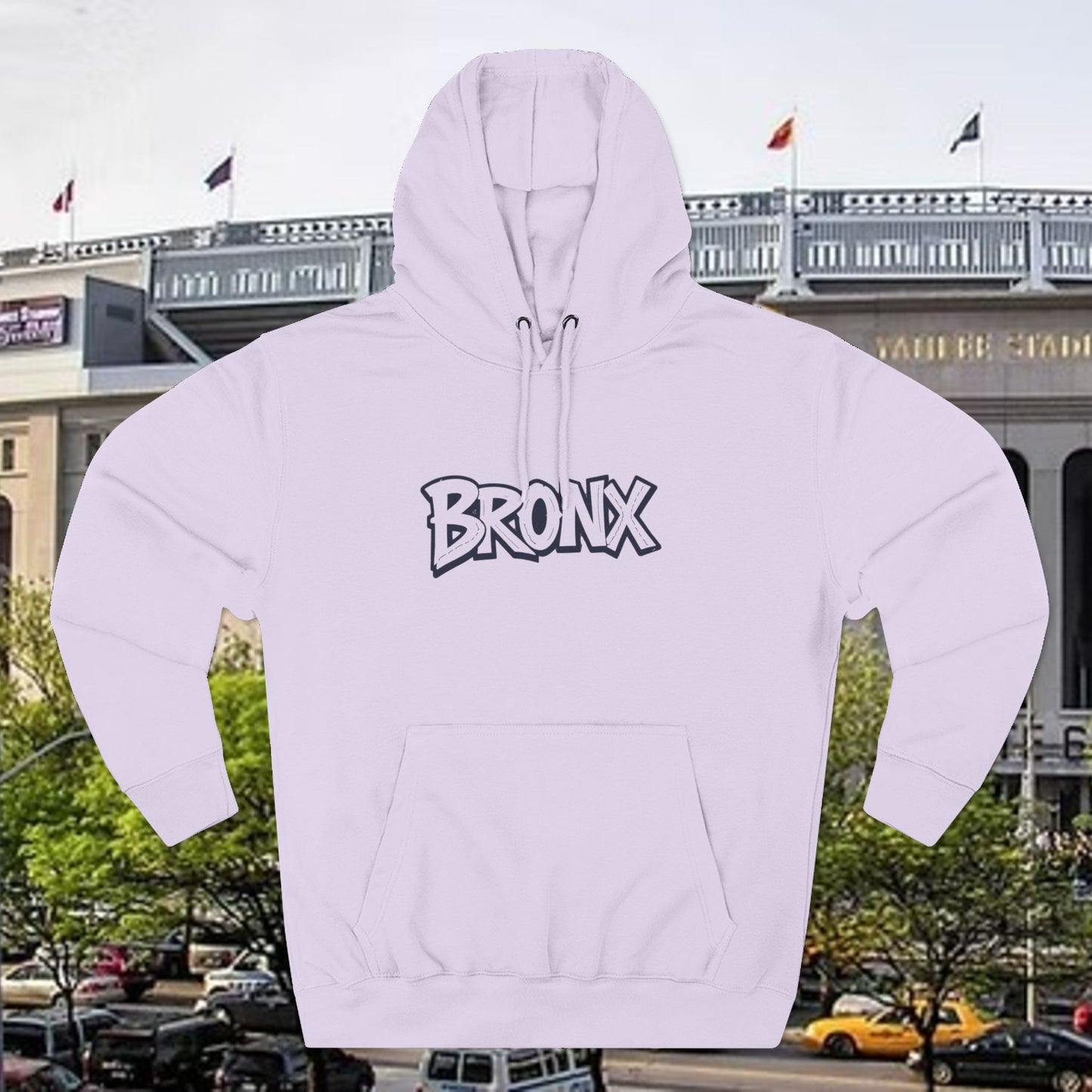 Stylish Bronx Fleece Hoodie - Cozy Streetwear for Fans, Perfect Gift for Baseball Fans, Casual Outfit, Unisex Hoodie, Urban Fashion