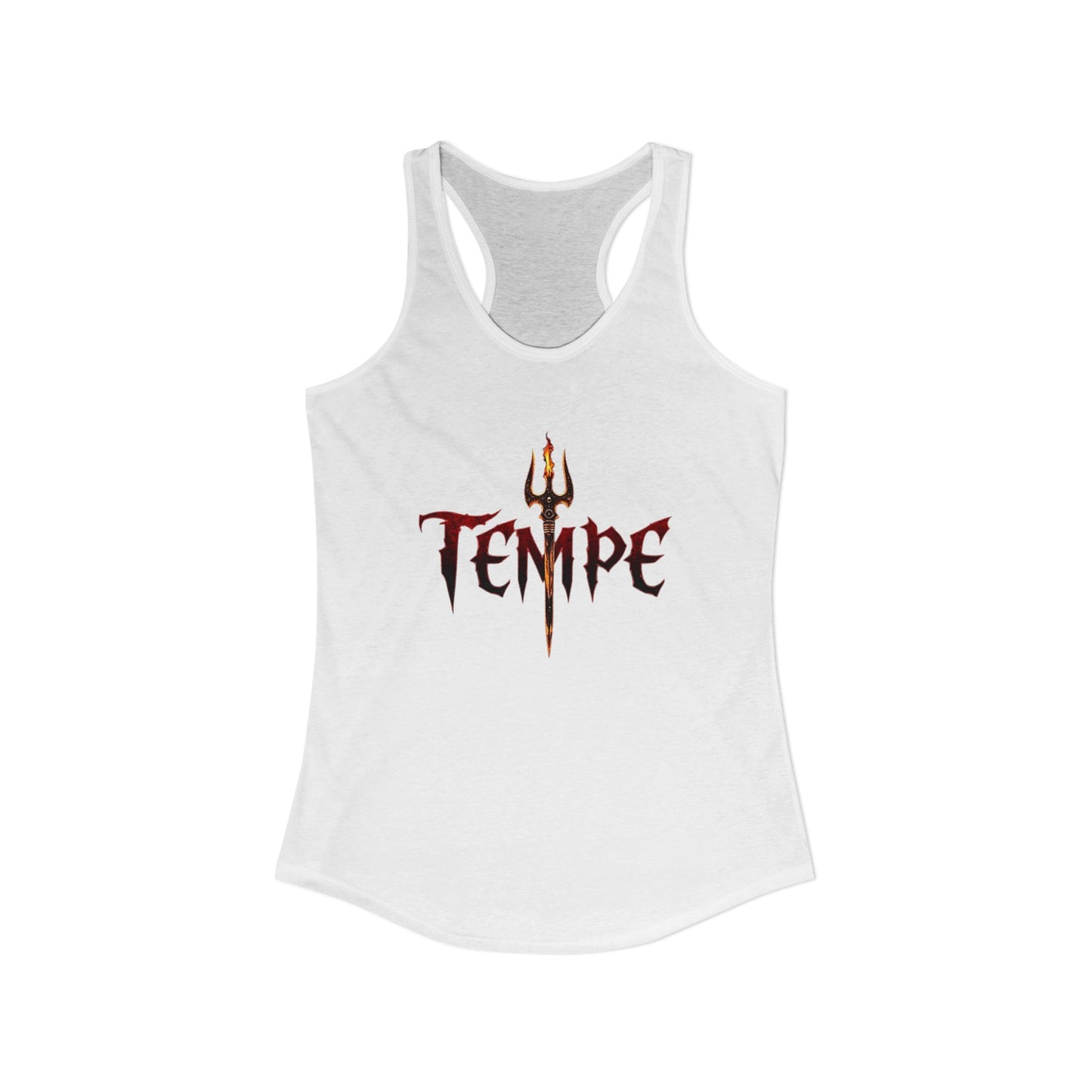 Tempe Women's Racerback Tank - Stylish Workout Top, Perfect for Gym, Sports, Fitness, Summer Wear, Casual Days