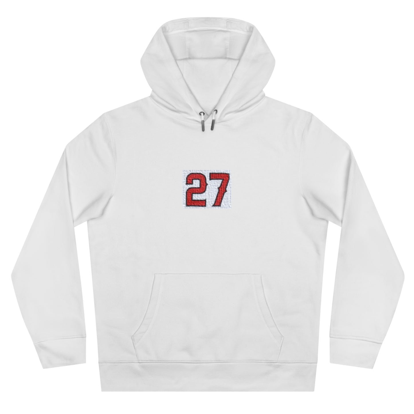 Unisex Cozy Sweatshirt with #27 Design, Perfect for Sports Fans, Casual Wear, Gifts for Angels' Fans