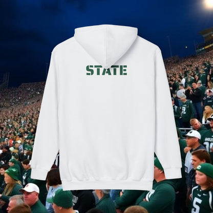 Unisex Hoodie, No Fly Zone Sweatshirt, College Apparel, Spartan Fan Gear, Gift for Him/Her, Made in USA