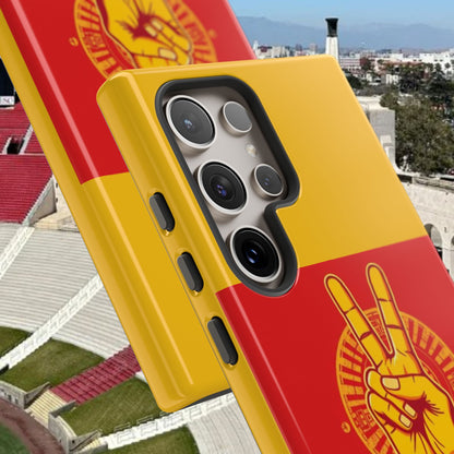 Victory Inspired Symbol Phone Case, Tough Phone Cover, Gift for Empowerment, Inspirational Tech Accessory, Unique Phone Protection