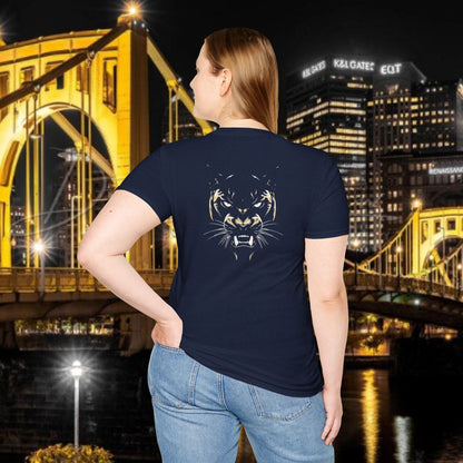 Pittsburgh Softstyle Tee, Unisex Graphic T-Shirt, Casual Wear, Sports Fan Apparel, Gift for Him/Her