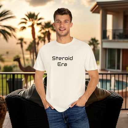 Vintage Baseball Unisex Garment-Dyed T-shirt, 90's Steroid Era Tee Shirt, Athletic Sports Tee, Retro Baseball Shirt, Sports Fan Gift,