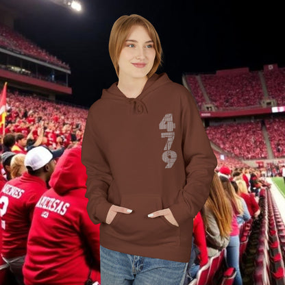 Boar Graphic Hoodie — Rugged Wild Boar Illustration with '479' Chest Print