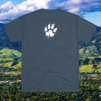 T-Shirt — "Tuesday on a Saturday" Taco Tee with Paw Print Back