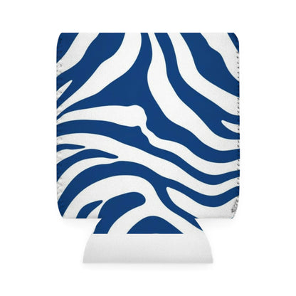 Tiger Print Can Cooler Sleeve, Party Gift, Drink Holder, Fun Vibe, Summer BBQ, Beach Accessory, Gift for Tailgates