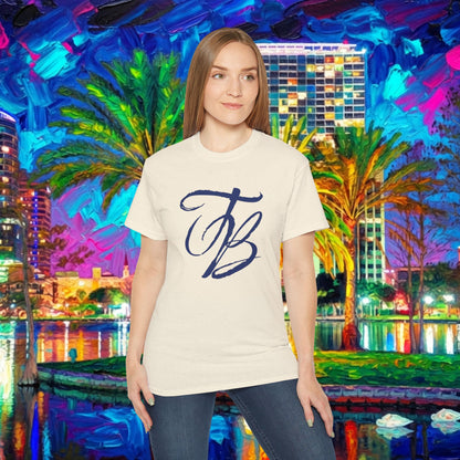 TB Monogram Tee — 813 Tampa Area Short-Sleeve T-Shirt