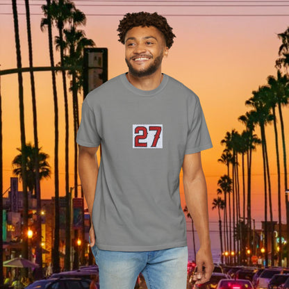#27 T-Shirt - Perfect Gift for Sports Fans, Baseball Fans, Vintage Style, Everyday Wear, Casual Outfit