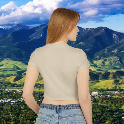 Upside Down FTG Stylish Women's Baby Tee - Trendy Crop Top, Casual Outfits, Birthday Gift, Bobcat Games, Everyday Essentials