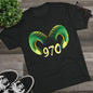 Ram Horn 970 Graphic Tee — Zodiac/Aries Inspired Shirt, Sports Fan Apparel, Perfect T-Shirt for Gameday