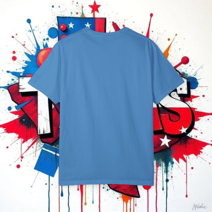 deGOAT Graphic Tee, Baseball Game Shirt, BBQ T-Shirt, Casual Style Unisex Top, Unique Design Garment-Dyed Tee