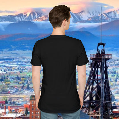 Butte, America Unisex Softstyle T-Shirt - Cozy Apparel for Locals, Travel Souvenir, Gift Idea, Casual Wear, Adventure Tee