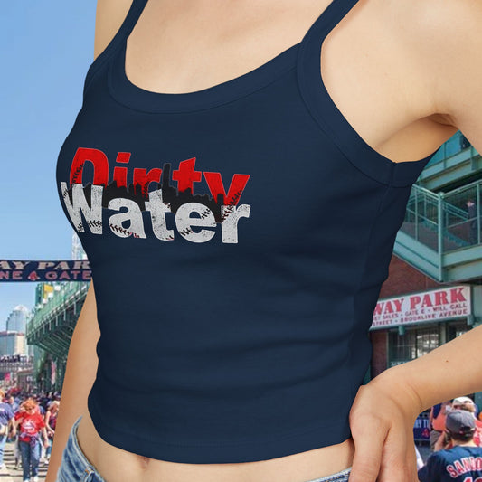 Dirty Water Women's Spaghetti Strap Tank Top, Summer Fashion, Casual Wear, Beach Vacation, Gift for Her, Trendy Outfit