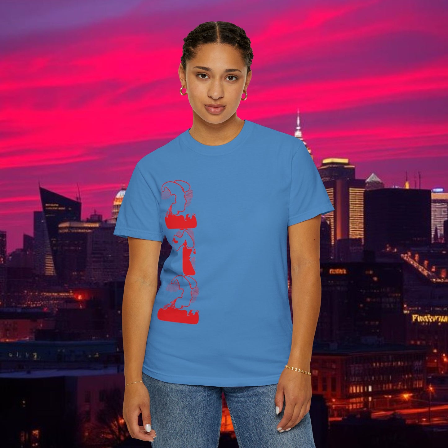 Philly Green Script T-Shirt