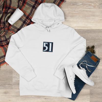 #51 Hooded Sweatshirt - Cozy Gift for Him/Her, Casual Wear, Seattle Fans, Streetwear