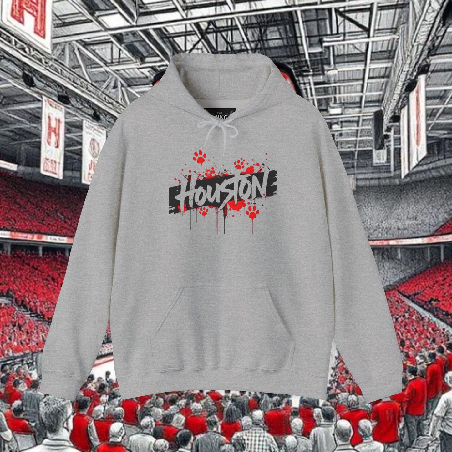 Graffiti Style Hoodie - Perfect for Game Day