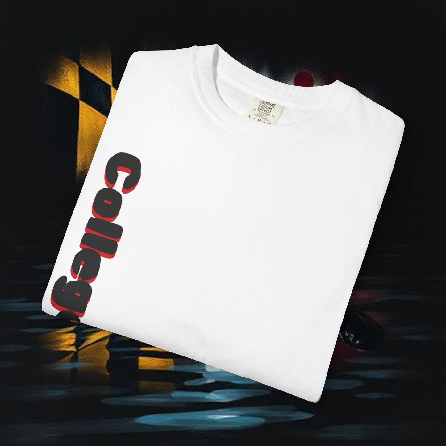 College Park Garment-Dyed T-Shirt: Perfect for Fans, College Spirit, Casual Wear, Gifts, and Events