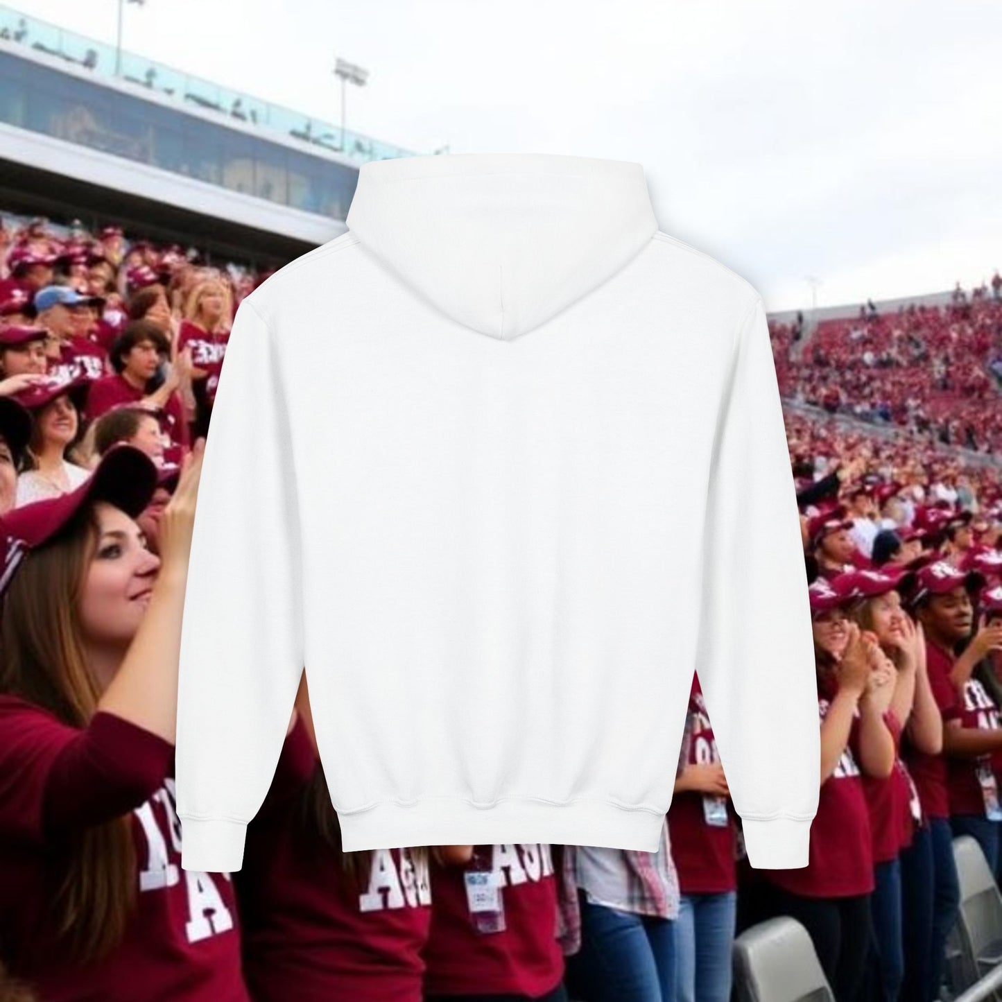 Stylish Sports Hoodie for Young Fans | Game Day, School Spirit, Team Apparel, Gifts for Kids, Comfortable Casual Wear