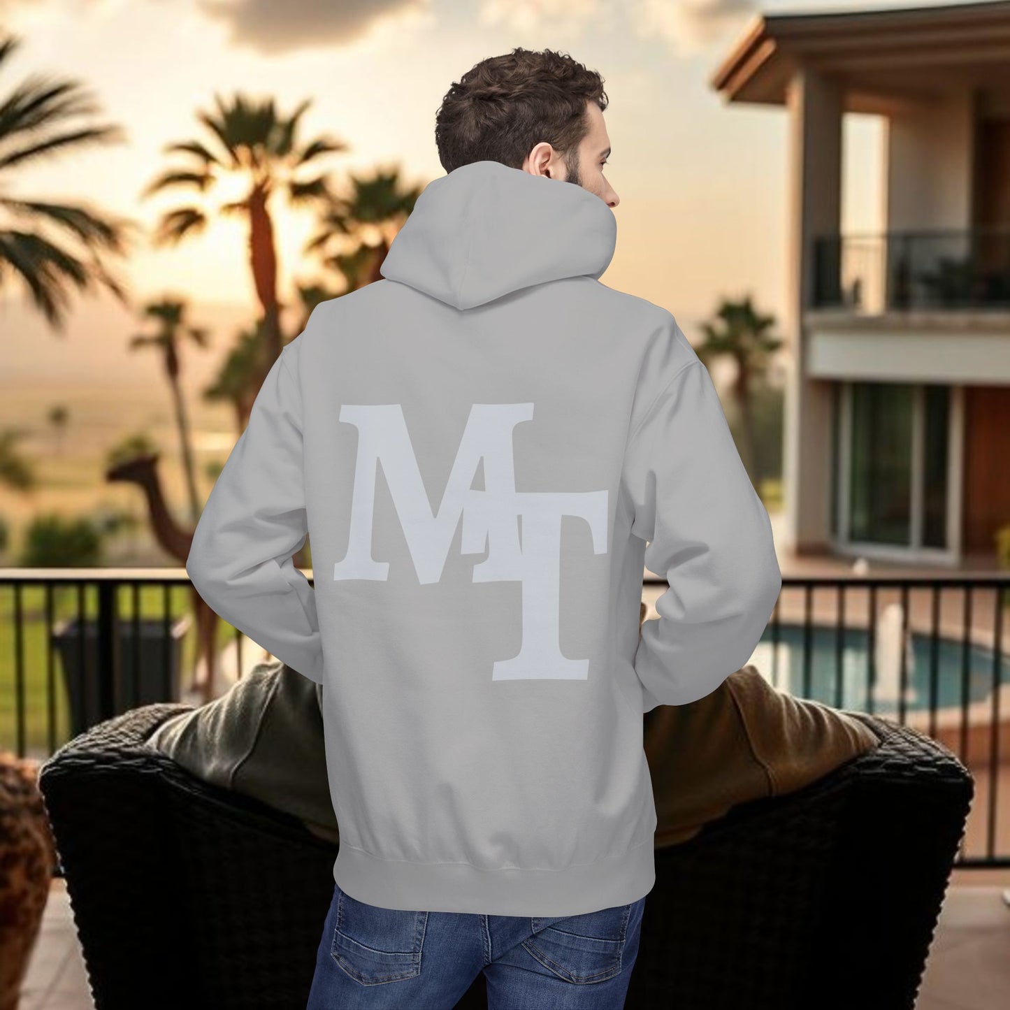 Montana Love Hoodie, MT Design, Cozy Stylish Unisex Fleece, 406 Front Back Print, Gift for Outdoorsy, Mountain Lover, Christmas, Birthday