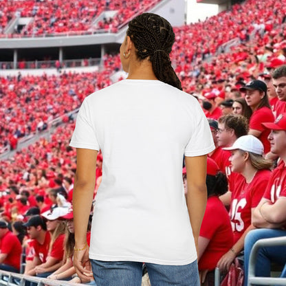 Ki-yi Unisex Garment-Dyed T-shirt, Artistic Tee, Casual Wear, Gift for Friends, Unique Fashion, Everyday Comfort