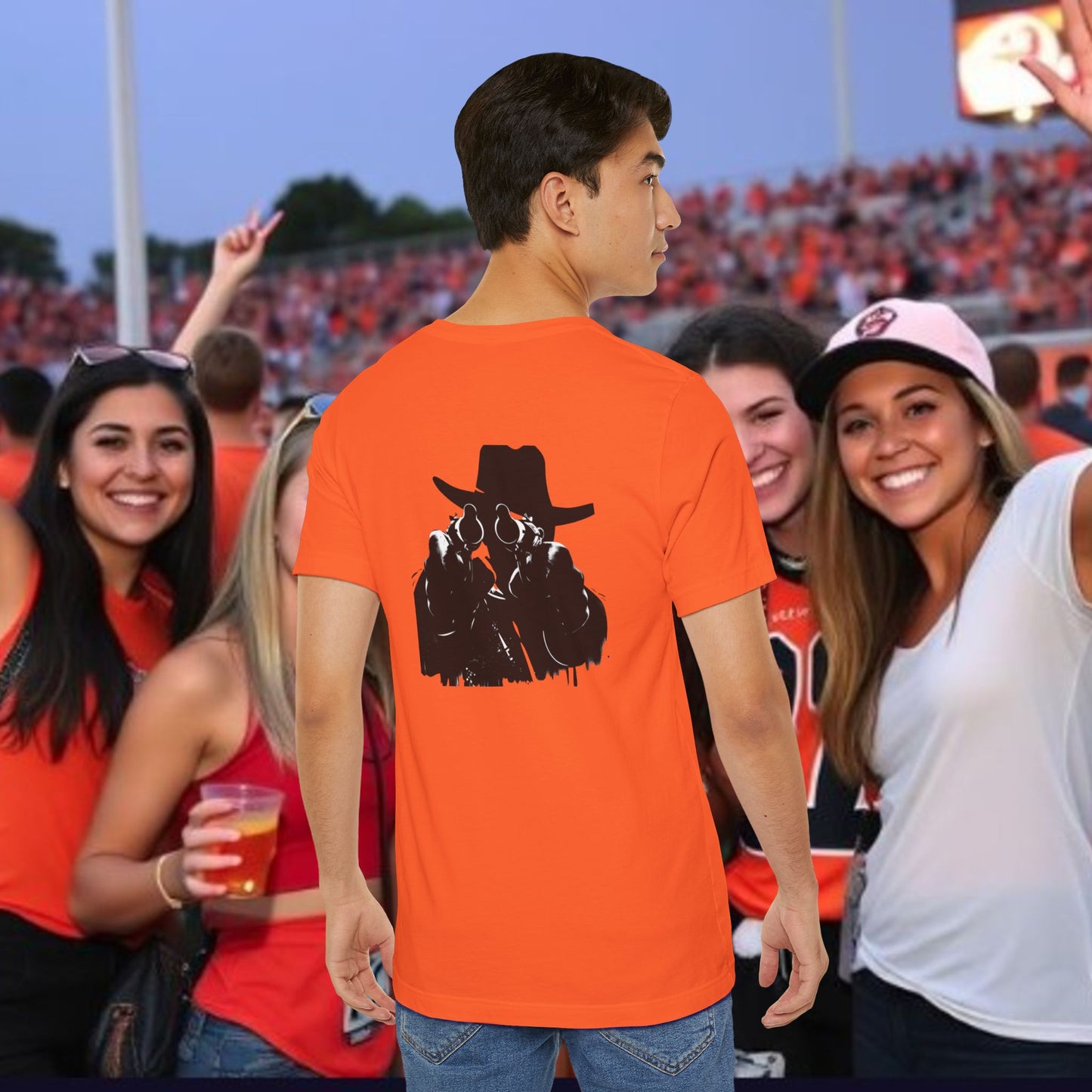 Stillwater Statement Tee, Unisex Short Sleeve Shirt, Casual Wear, College Gear, Festival Outfit, Unique Graphic Tee