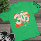 305 Graffiti Tri-Blend Crew Tee, Miami Area Code, Ultra soft T-Shirt for Tailgates, Gamedays, Festivals, and everyday style.