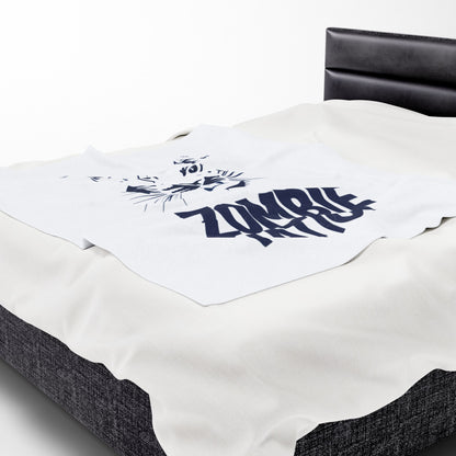 Zombie Nation Velveteen Plush Blanket – Fierce Design