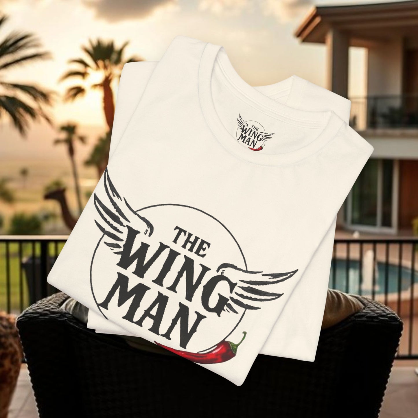 The Wing Man T-Shirt — Funny BBQ & Hot Wing Lover Tee