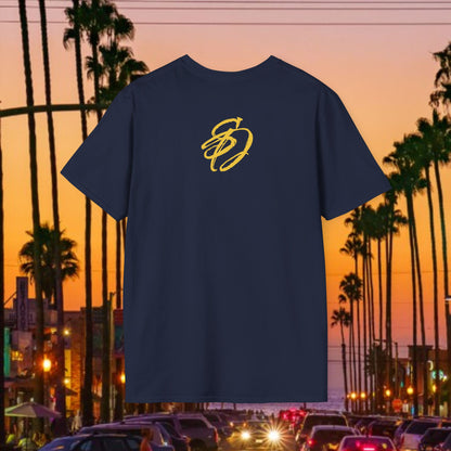 Baseball Stars Unisex Softstyle T-Shirt with Retro 23 Design, Casual Wear, Gift for Sports Lovers, Baseball Fans