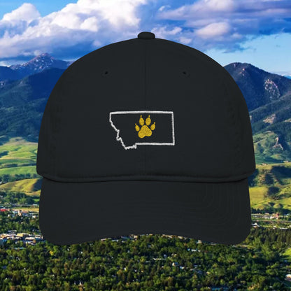 Bobcat Embroidered Baseball Cap - Montana State Fans, Outdoor Adventure Hat, Casual Style Accessory, Unique Personalization, Eco-Friendly