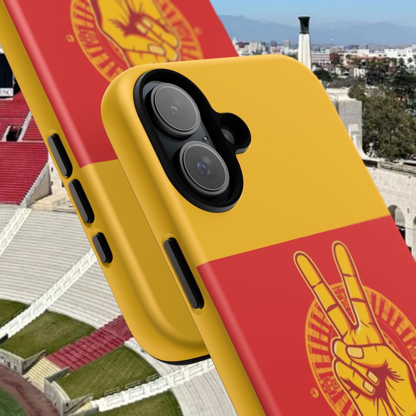 Victory Inspired Symbol Phone Case, Tough Phone Cover, Gift for Empowerment, Inspirational Tech Accessory, Unique Phone Protection