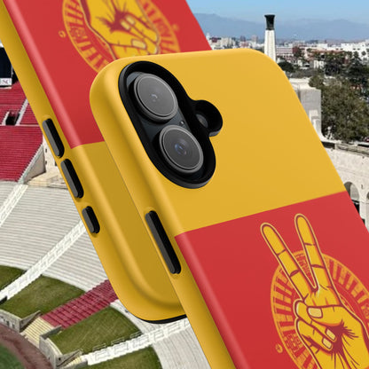 Victory Inspired Symbol Phone Case, Tough Phone Cover, Gift for Empowerment, Inspirational Tech Accessory, Unique Phone Protection