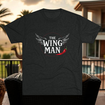 The Wingman T-Shirt — Funny Wingman Graphic Tee with Chili Pepper & Wings
