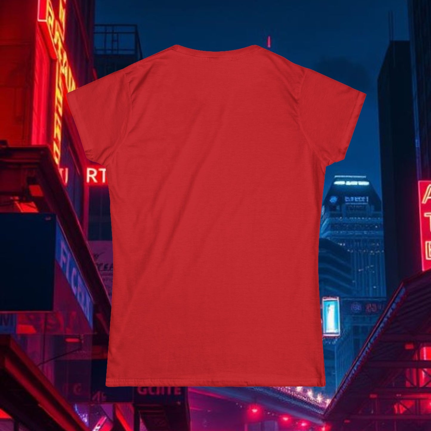 Baseball Stars Women's Softstyle Tee with Number 13 | Cozy Sports Tee | Perfect for Game Day, Birthdays, and Team Support