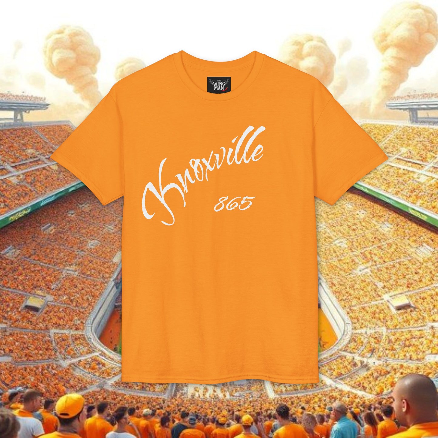 Knoxville 865 Vintage Script T-Shirt, Super Soft T-Shirt