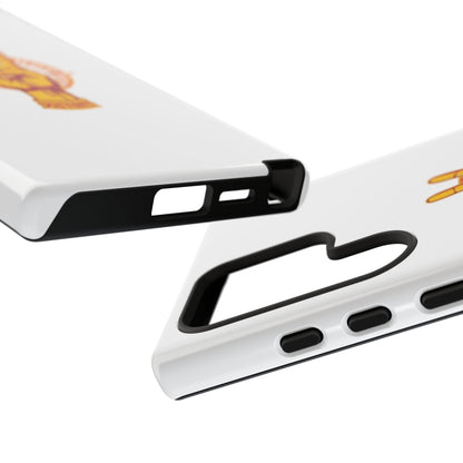 Victory Themed Stylish Phone Case - Tough Cases with Peace Sign Design, Customizable Phone Covers, Gift for Tojan Fans, Trendy Accessories