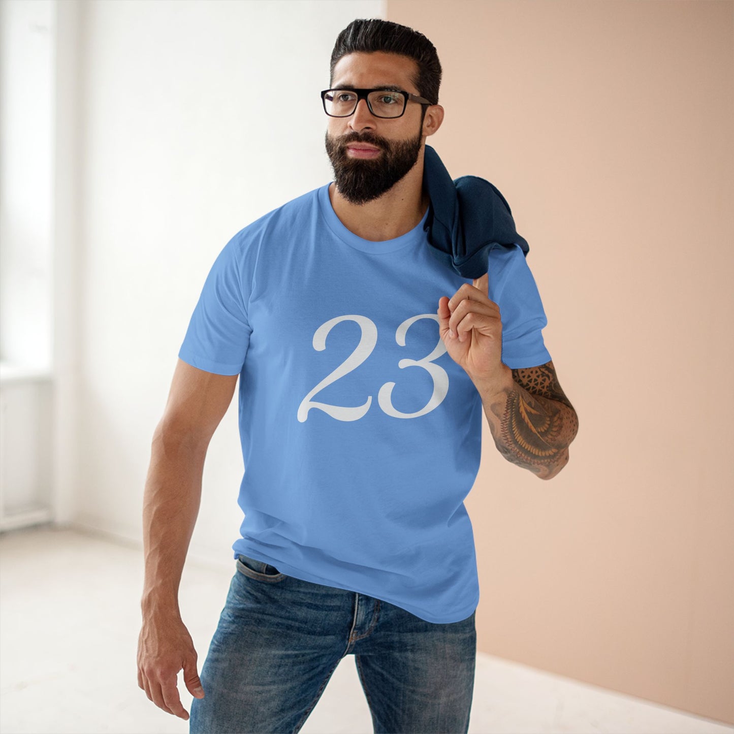23 Shirt, Casual Streetwear, 23 Jersey Shirt for Game Days, Fan Apparel